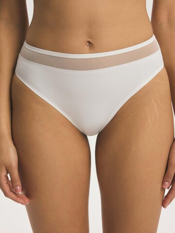 ESOTIQ - Panti 'Slip Basic, nahtlos, glatte Microfaser, transparent' en beige