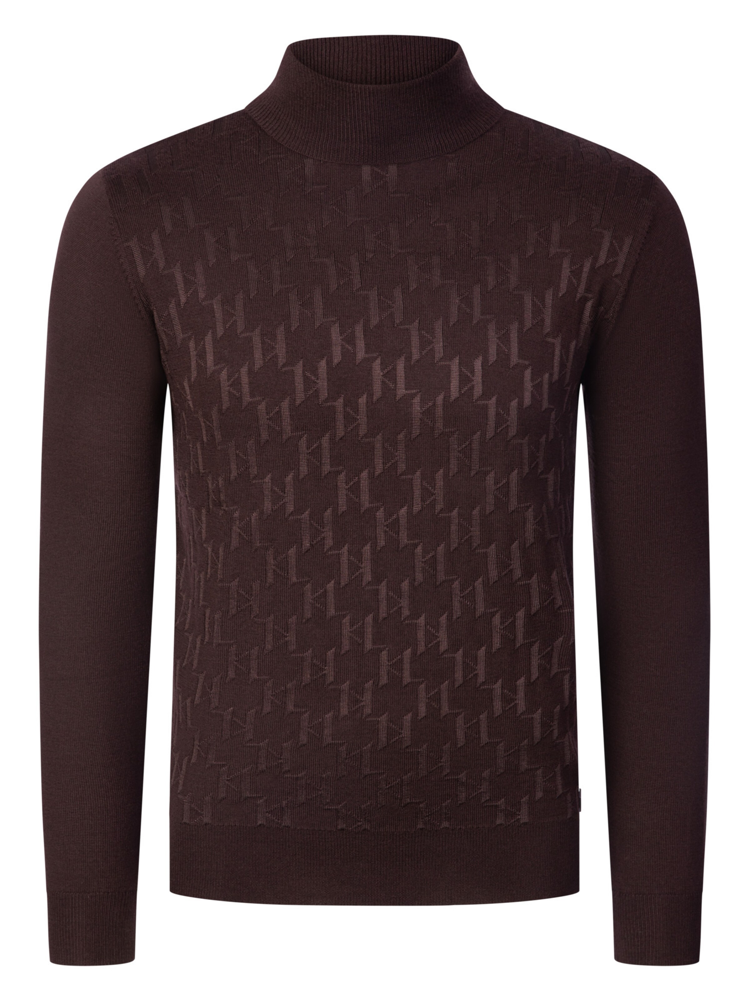 Karl Lagerfeld Pull-over en XXL en brun foncé, Vue avec produit