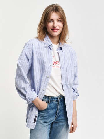 GANT Regular fit Skjorta 'Reg Oxford' i blå