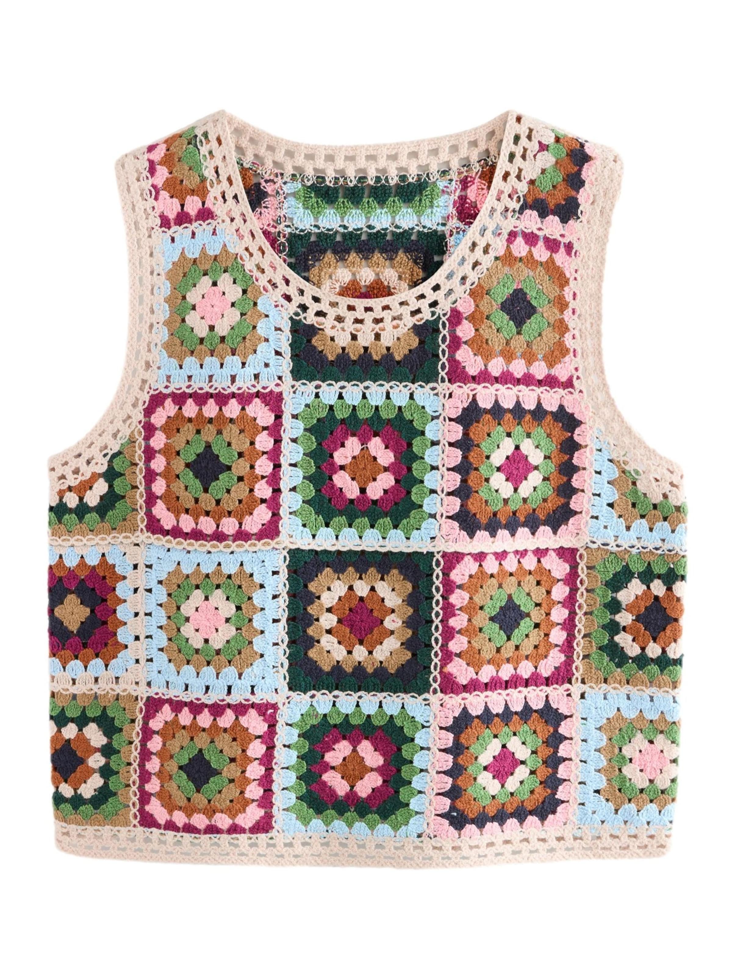 Top brodat de la Next pe mai multe culori: față