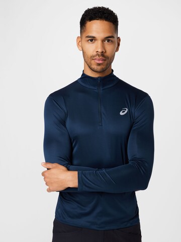 ASICS Performance Shirt in Blue: front