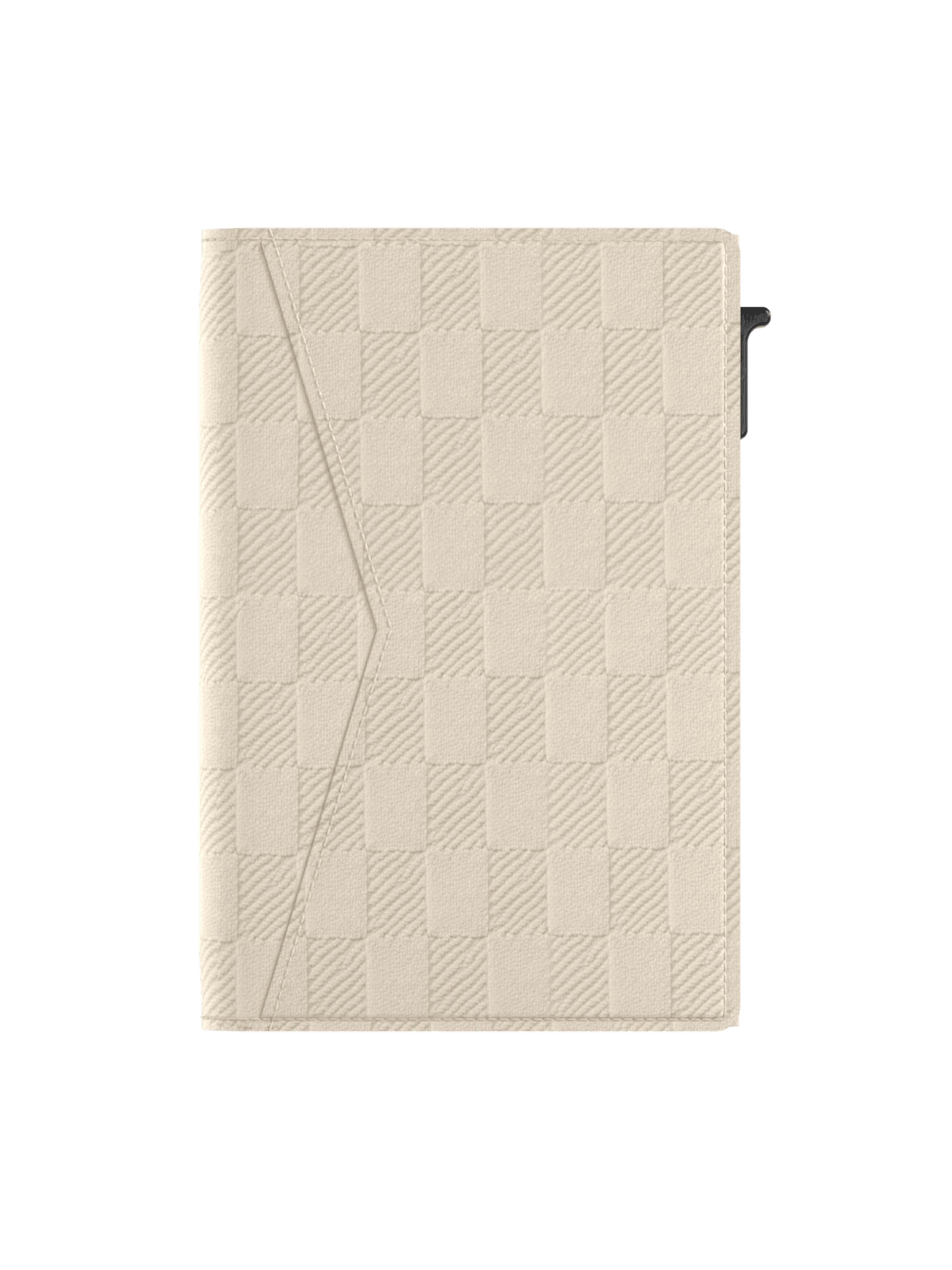 Prowallet Wallet 'Pasjeshouder Slim Panel' in Beige: front