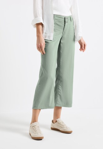 STREET ONE Wide leg Jeans in Green