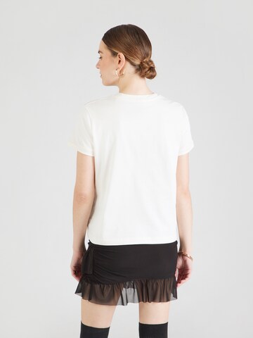 GUESS Shirt 'UNIQUE ATTITUDE' in White