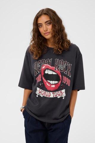 CULTURE - Camiseta 'Rocky Alfie' en gris: frente