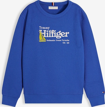 Sweat TOMMY HILFIGER en bleu : devant