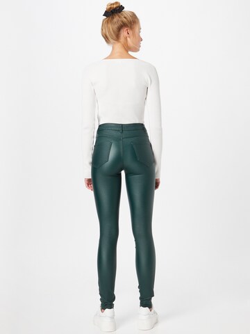 Skinny Jean 'Commit' VILA en vert