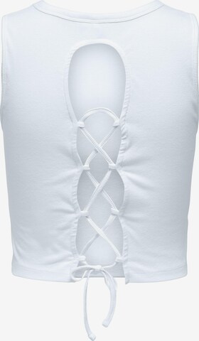 ONLY - Top 'MALIBU' em branco