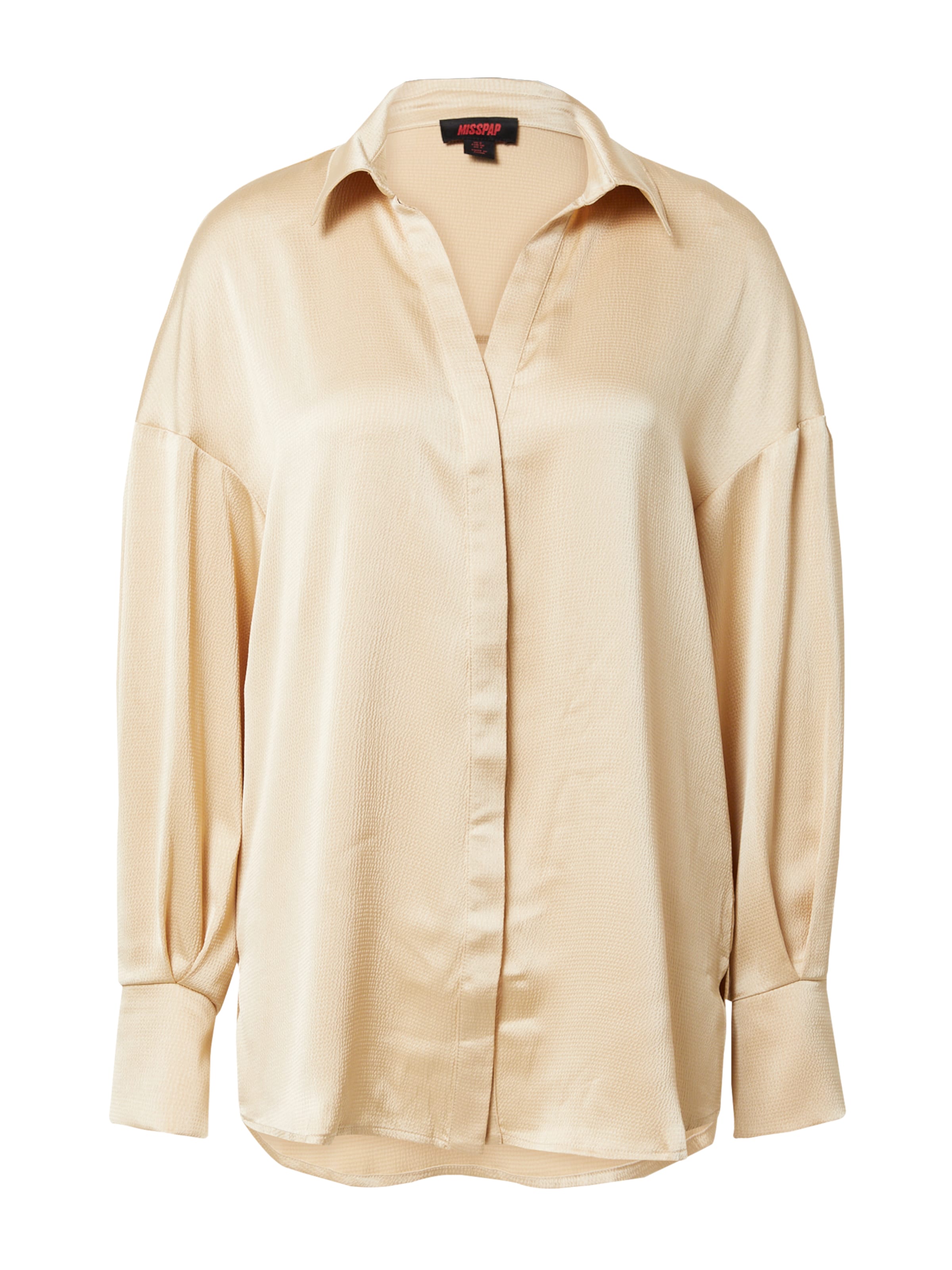 Misspap Μπλούζα σε μπεζ: μπροστά