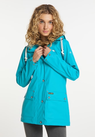 Schmuddelwedda Between-Season Jacket in Blue: front