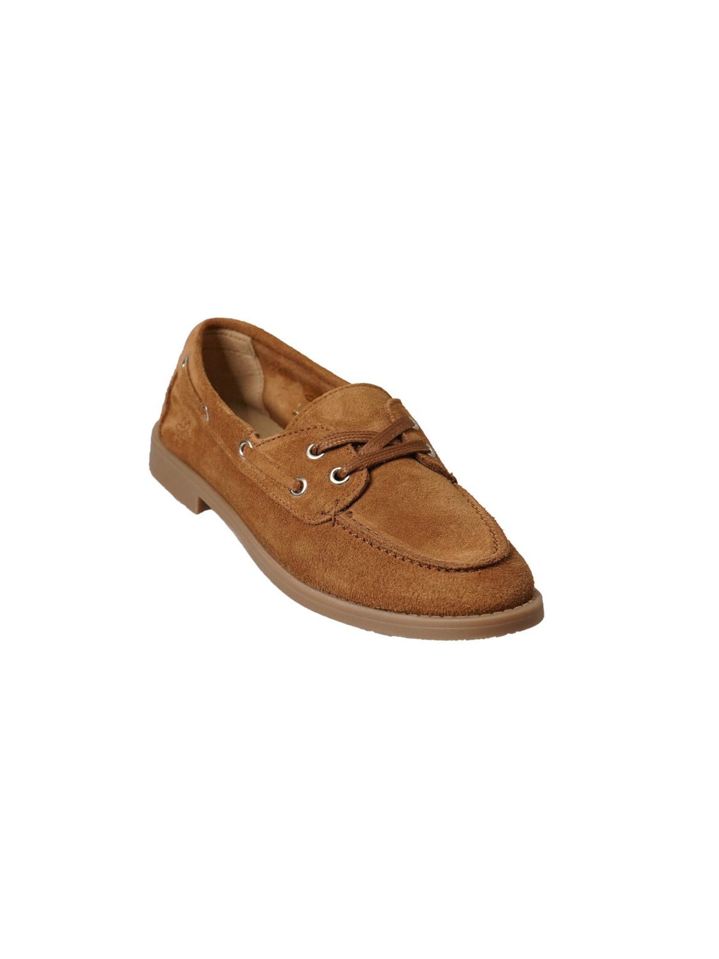 Yoxeone Mocassins 'Daisy Shoes' in Bruin: voorkant