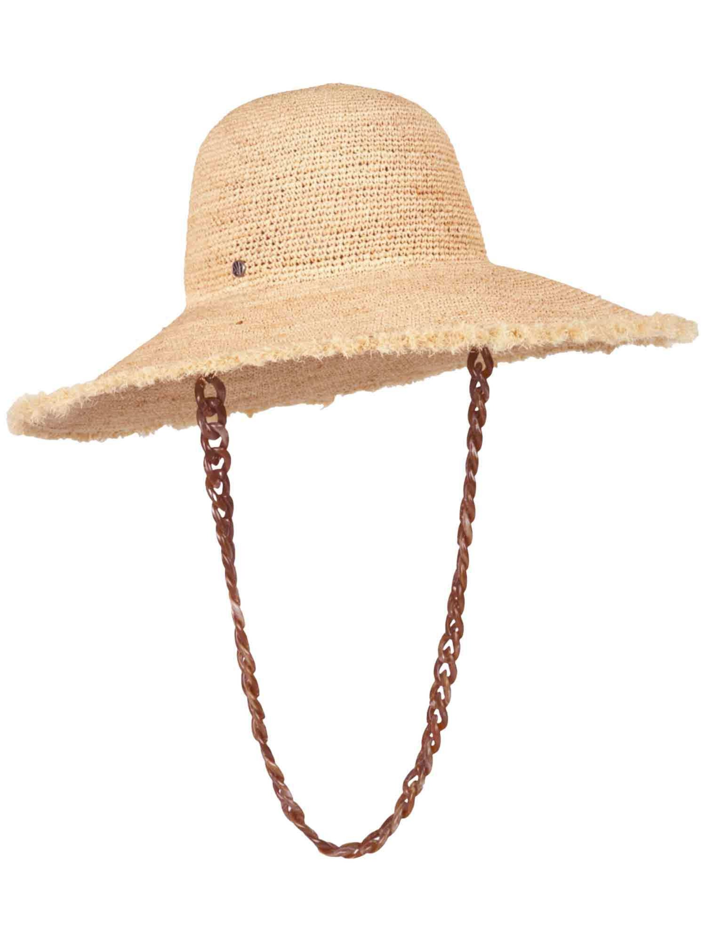 LOEVENICH Hut in Beige: Vorderseite