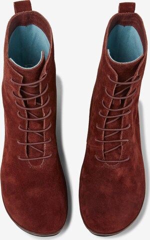 CAMPER Lace-Up Ankle Boots ' Right Nina ' in Red