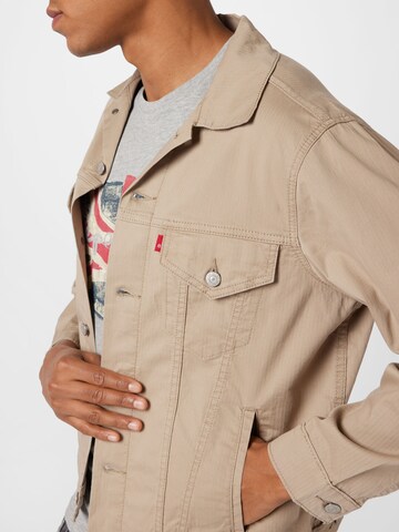 LEVI'S ® Tussenjas 'Vintage Fit Trucker' in Beige