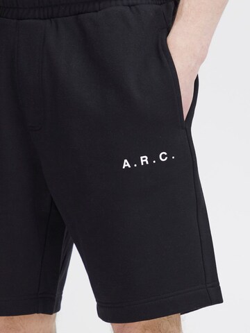 !Solid Loosefit Broek 'Hansi' in Zwart