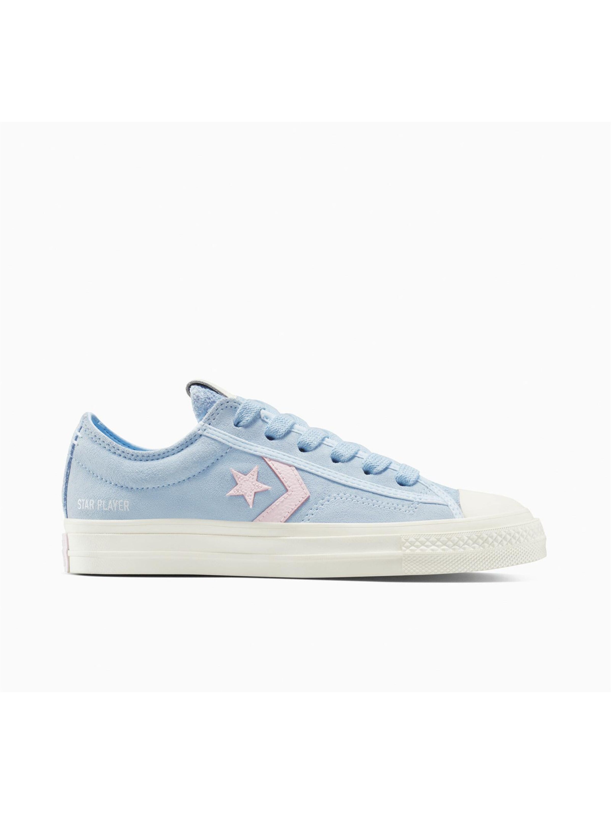 CONVERSE Sneakers 'Converse Star Player 76 Colorful Suede' in Blue