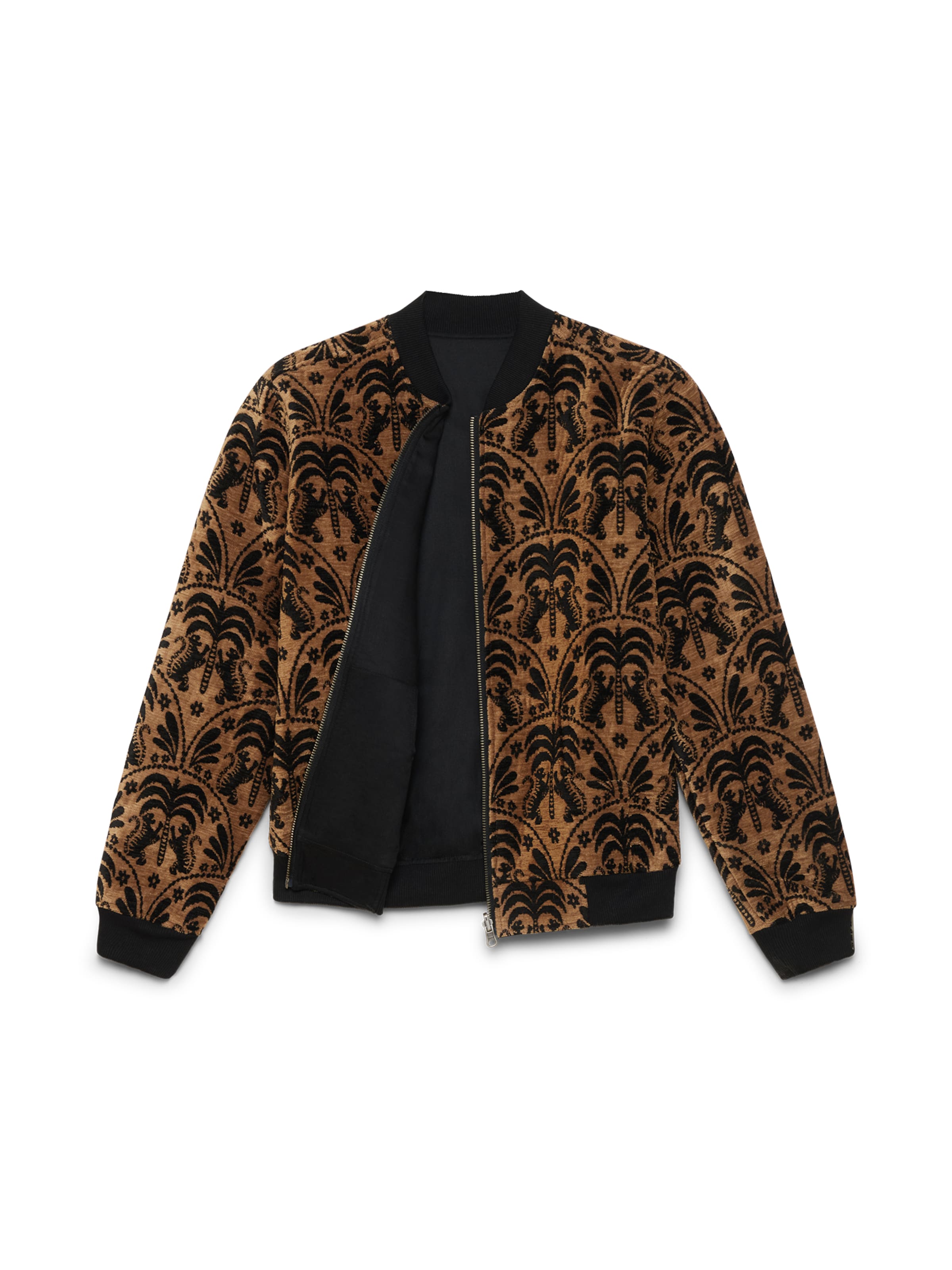 Yahmo Übergangsjacke 'Berta'‌‌‌‌‌‌‌‌ in Braun: Vorderseite