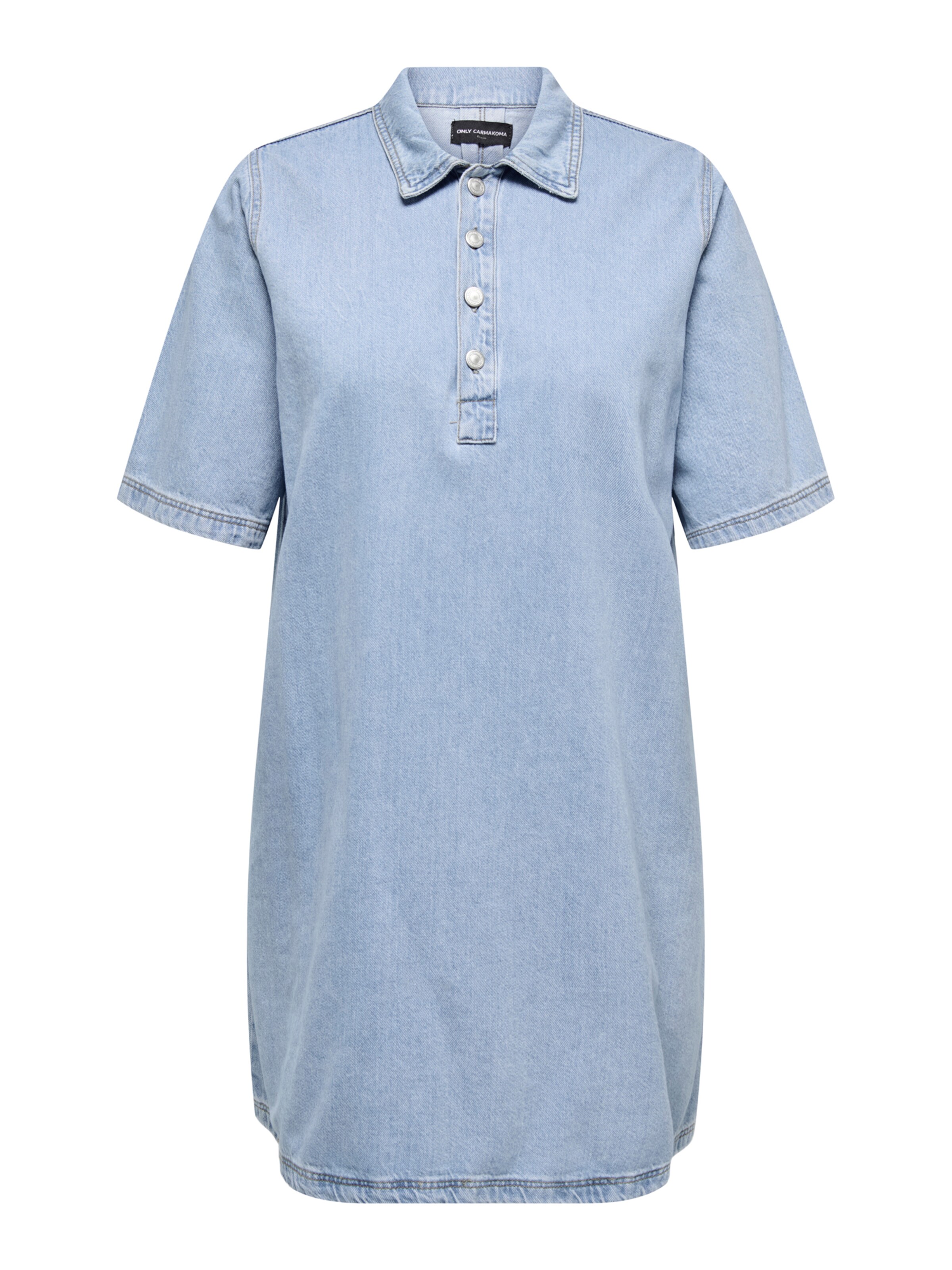 Abito camicia 'CARGRY' di ONLY Carmakoma in blu: frontale