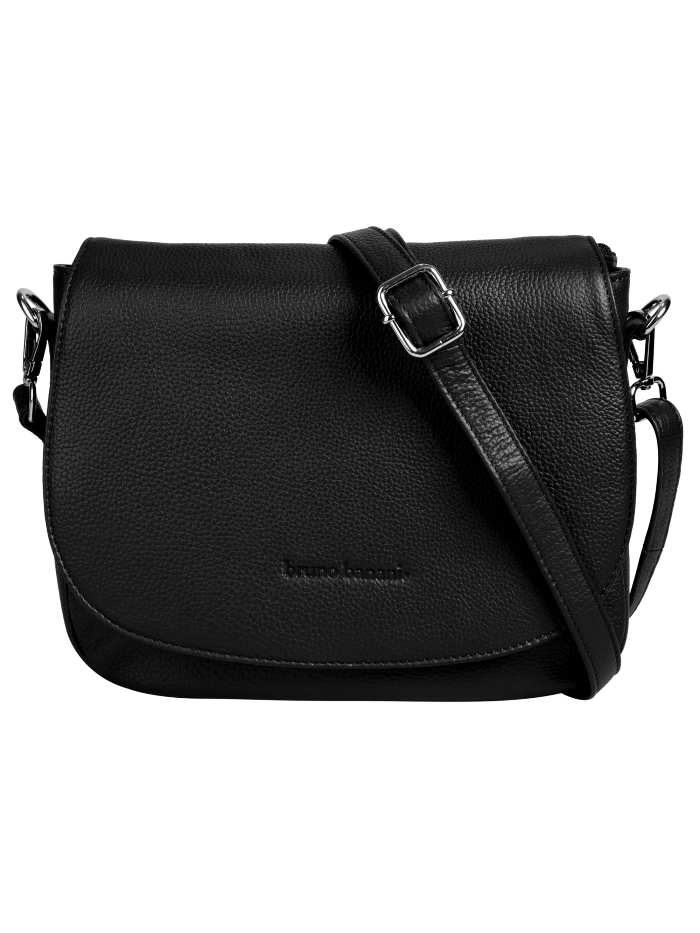 Bruno Banani Umhängetasche 'SAMEA'‌‌‌‌ in Schwarz: Vorderseite