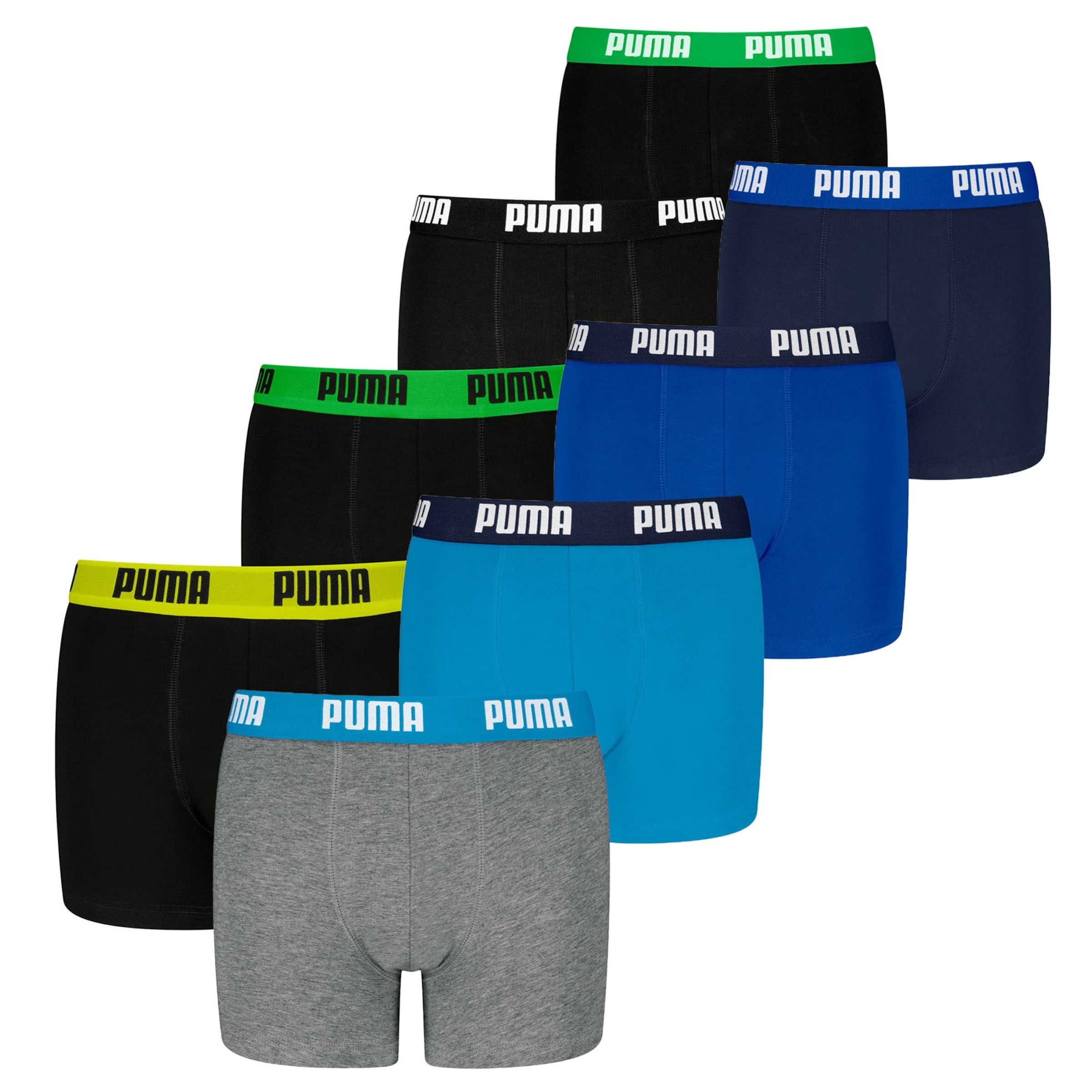 PUMA - Calzoncillo en azul: frente