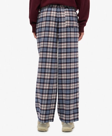 Wide Leg Pantalon Superdry en mélange de couleurs