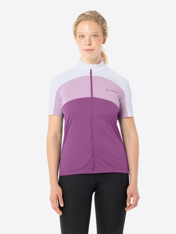 VAUDE Trikot ' Matera' in Lila: Vorderseite