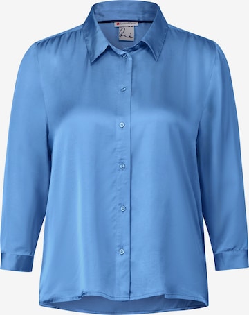 STREET ONE Blouse in Blue: front