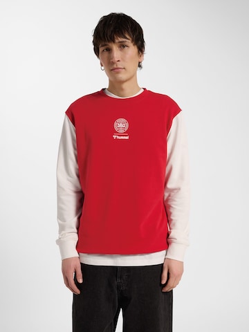 Hummel Sweatshirt in Rot: Vorderseite