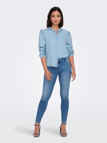ONLY Blouse 'LUKA' in Blauw