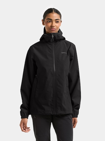 Didriksons Functionele jas 'VARJA' in Zwart: voorkant