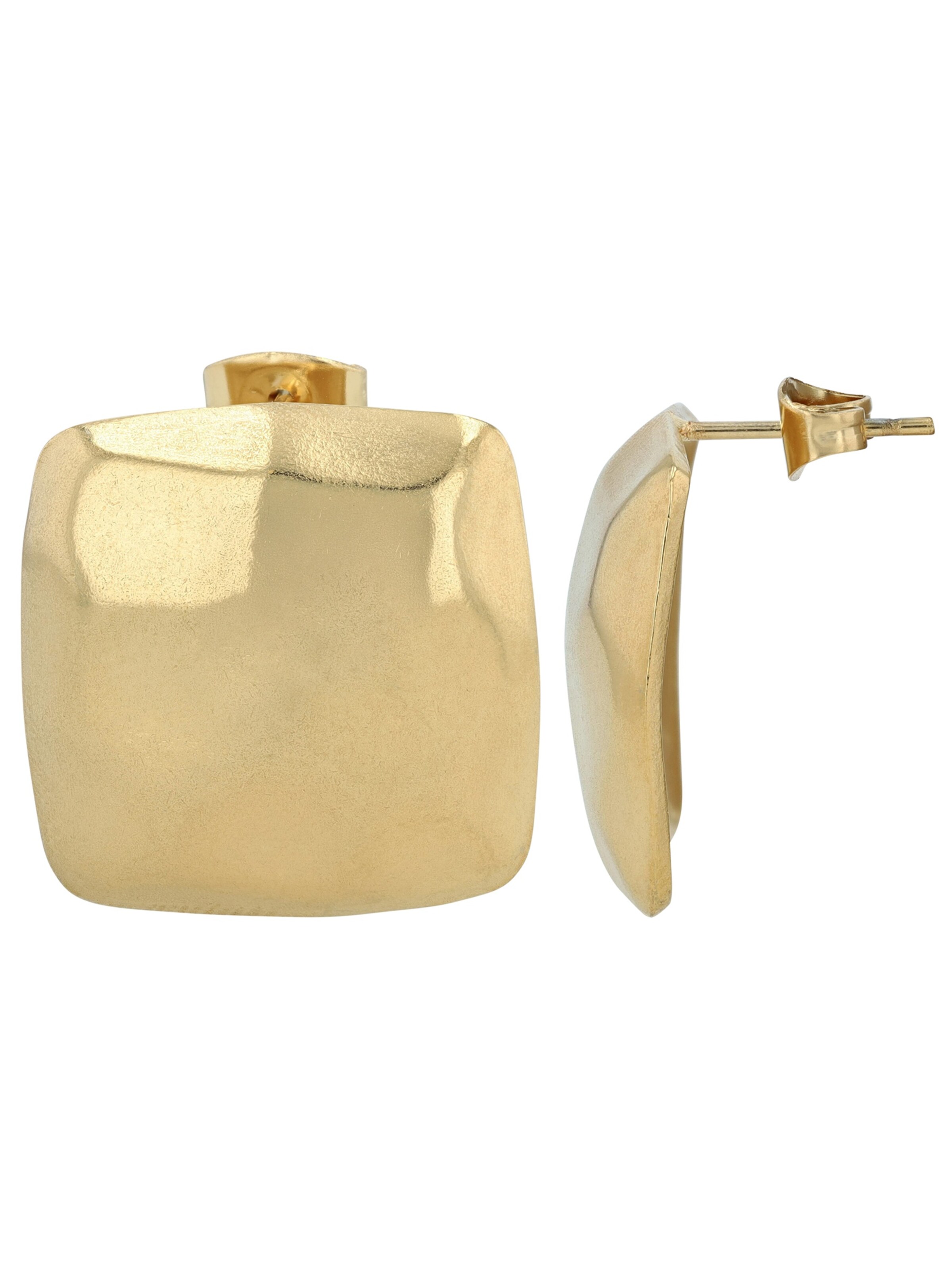 Akzent Earrings 'wasserfest' in Gold