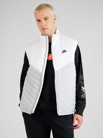 Nike Sportswear Weste in Grau: Vorderseite