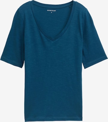 TOM TAILOR Shirt in Blue: front