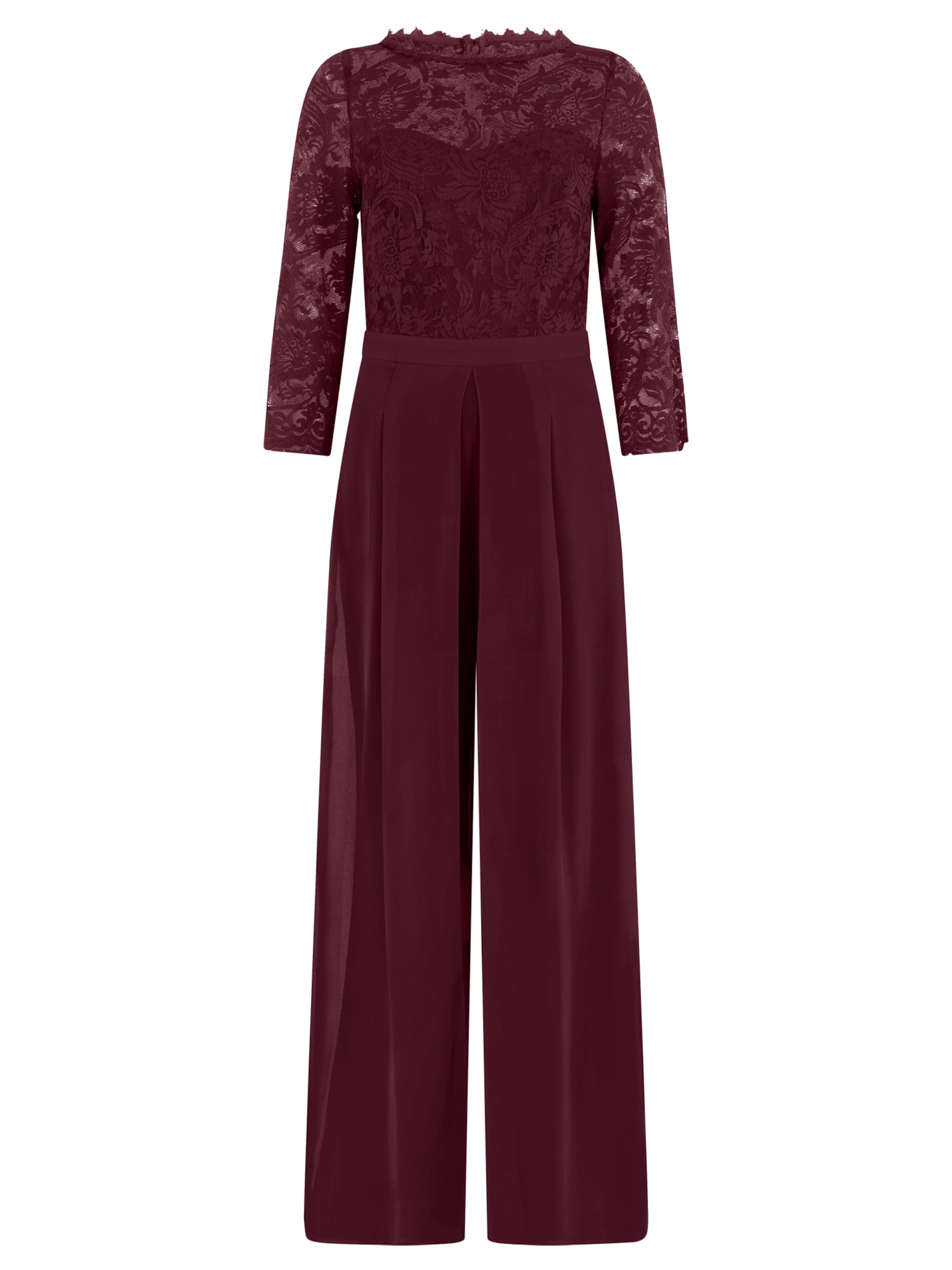 APART Jumpsuit in Rot: Vorderseite