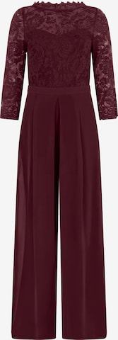 APART Jumpsuit in Rot: Vorderseite
