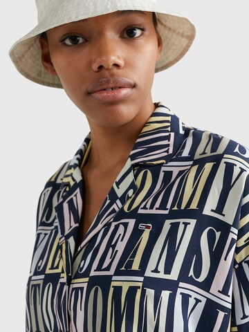 Tommy Jeans Bluse in Blau