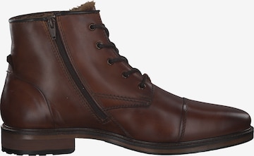 bugatti Lace-Up Boots in Brown