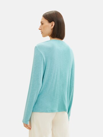 TOM TAILOR Knit Cardigan in Blue