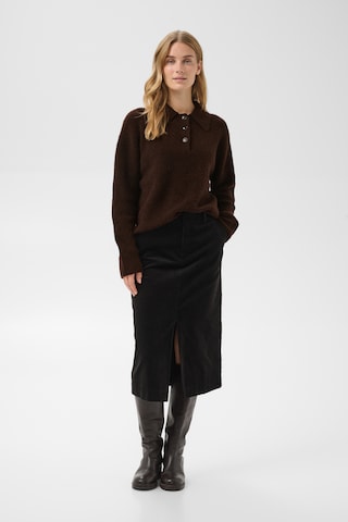 Part Two Sweater 'Carilina' in Brown