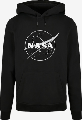 Merchcode Sweatshirt 'NASA - Galaxy' in Zwart: voorkant