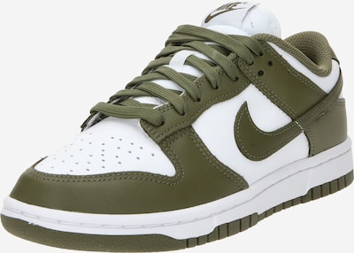 Nike Sportswear Platform trainers 'Dunk' in Olive / White, Item view