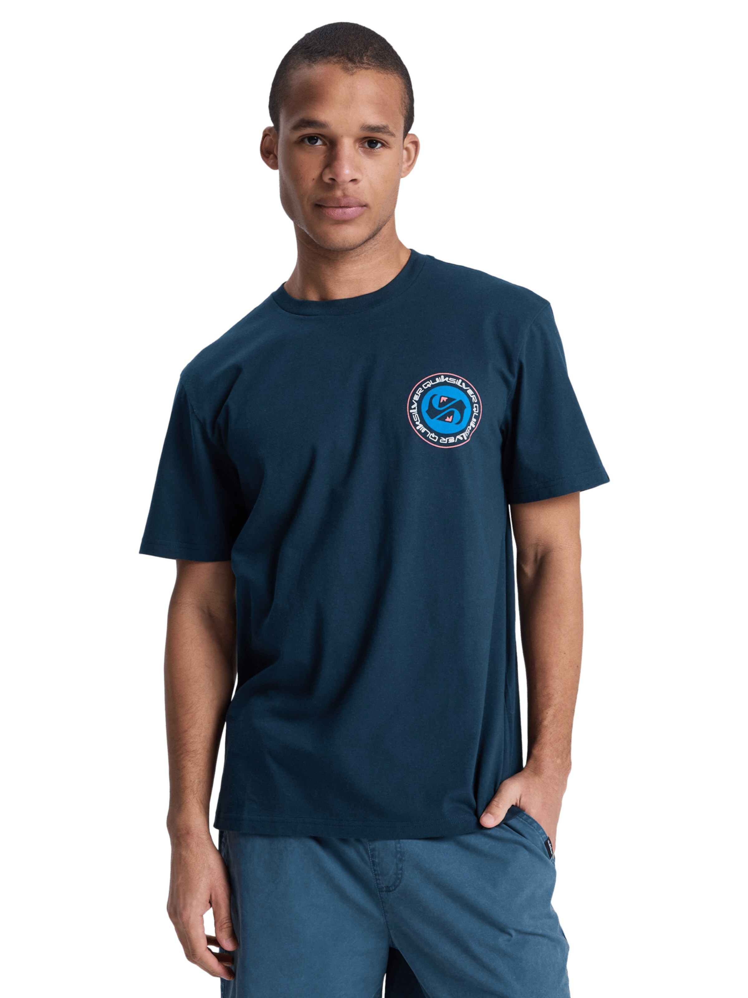 QUIKSILVER Shirt 'EV Duality' in Blue: front