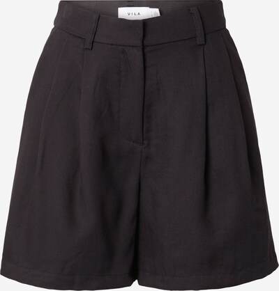 VILA Pleat-front trousers 'FLEA' in Black, Item view