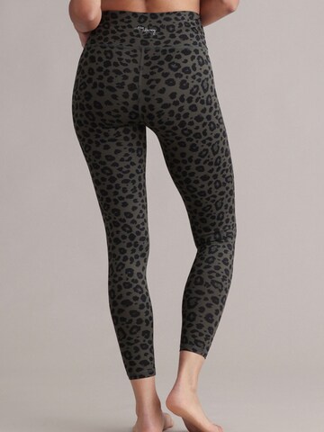 Hey Honey - Skinny Leggings 'Cropped' en verde
