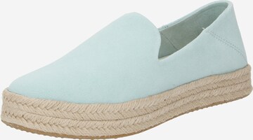 TOMS Espadrilles in Groen: voorkant