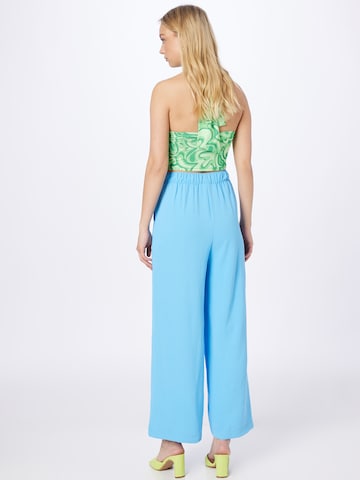 JDY Wide leg Pants 'Boca' in Blue