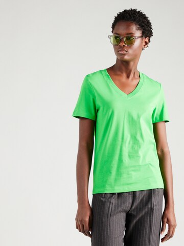 SELECTED FEMME - Camisa 'ESSENTIAL' em verde: frente