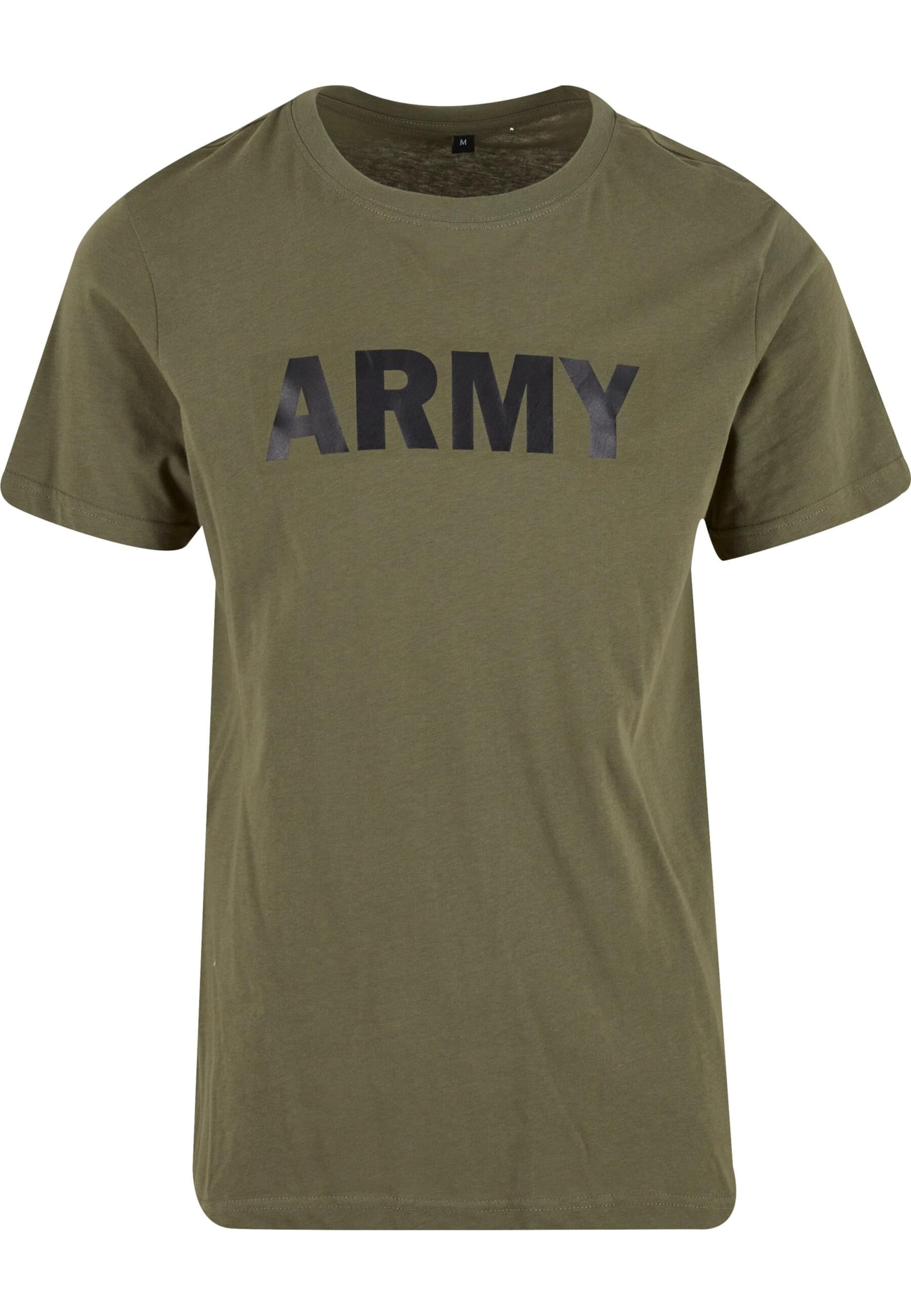 T-Shirt 'Army' Brandit en vert : devant