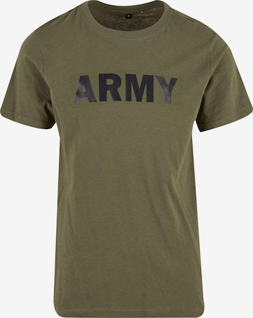 Brandit Shirt 'Army' in Green: front