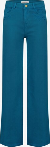 Fabienne Chapot Wide leg Jeans 'Thea' in Blauw: voorkant